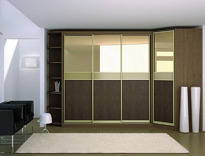 Wardrobe in the living room to order